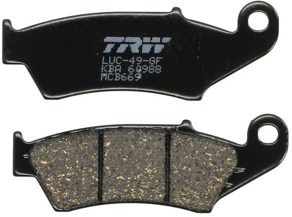 Set Placute Frana Moto Fata Trw MCB669