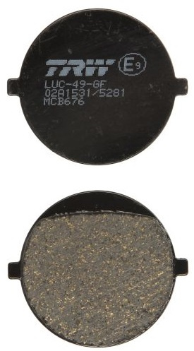 Set Placute Frana Moto Fata Trw MCB676