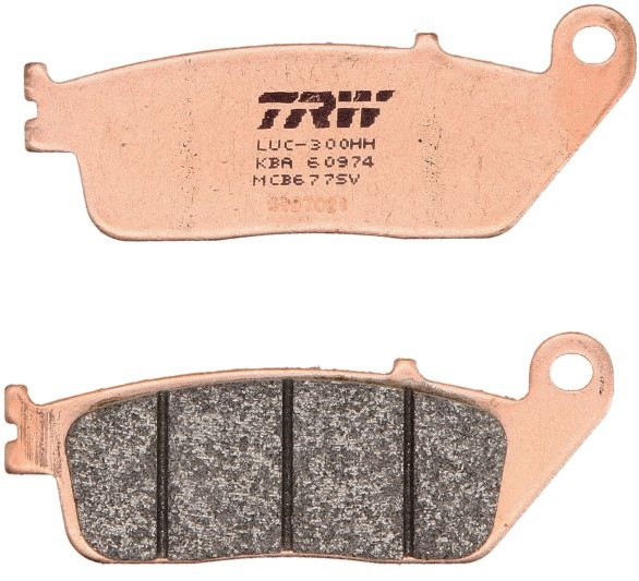 Set Placute Frana Moto Fata Trw MCB677SV