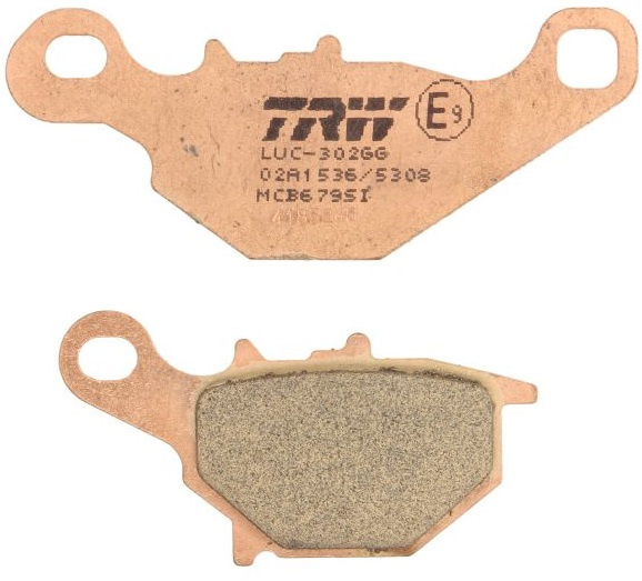 Set Placute Frana Moto Fata Trw MCB679SI