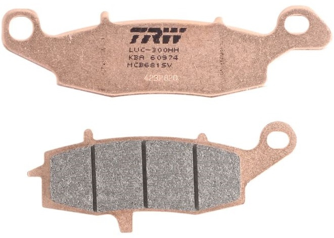 Set Placute Frana Moto Fata Trw MCB681SV