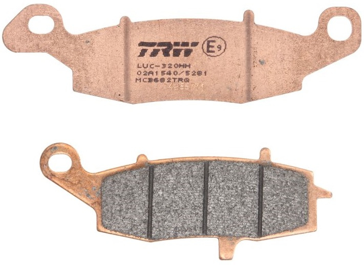 Set Placute Frana Moto Fata Trw MCB682TRQ