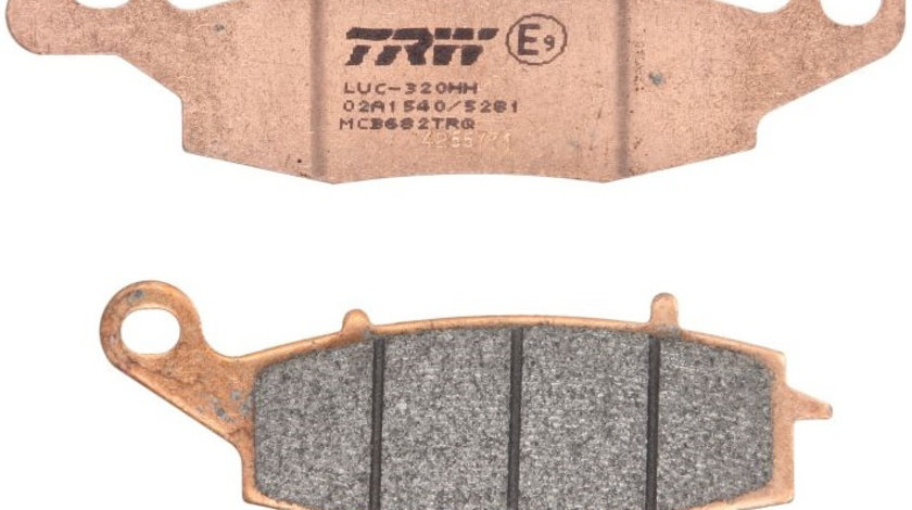 Set Placute Frana Moto Fata Trw MCB682TRQ