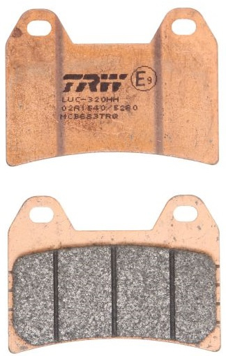 Set Placute Frana Moto Fata Trw MCB683TRQ
