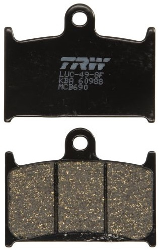 Set Placute Frana Moto Fata Trw MCB690