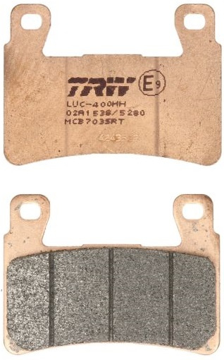 Set Placute Frana Moto Fata Trw MCB703SRT