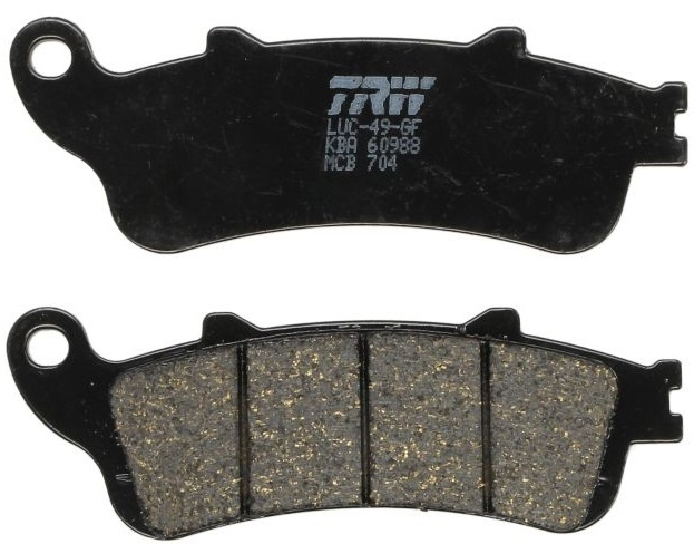 Set Placute Frana Moto Fata Trw MCB704