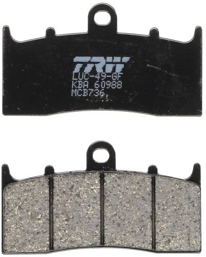 Set Placute Frana Moto Fata Trw MCB736