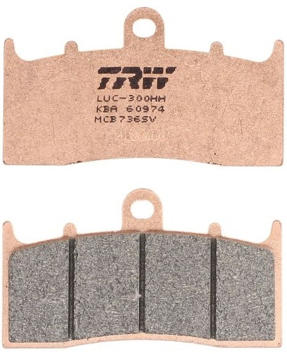 Set Placute Frana Moto Fata Trw MCB736SV