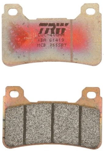 Set Placute Frana Moto Fata Trw MCB755SRT