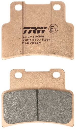 Set Placute Frana Moto Fata Trw MCB785SV