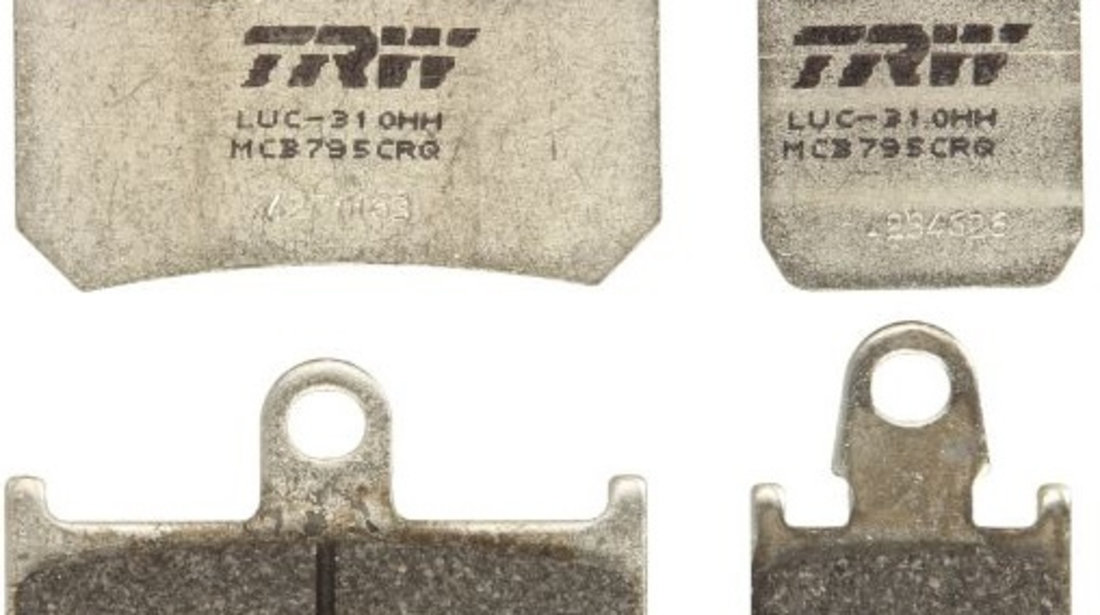 Set Placute Frana Moto Fata Trw MCB795CRQ