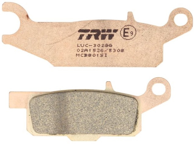 Set Placute Frana Moto Fata Trw MCB801SI