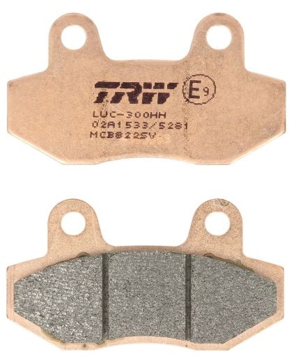Set Placute Frana Moto Fata Trw MCB822SV