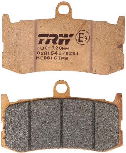 Set Placute Frana Moto Fata Trw Triumph Daytona 675 2009-2016 MCB816TRQ