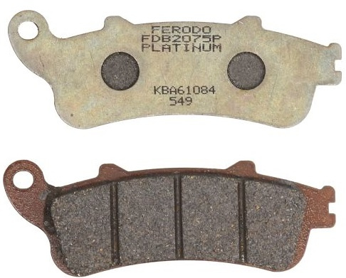 Set Placute Frana Moto Spate FDB2075P