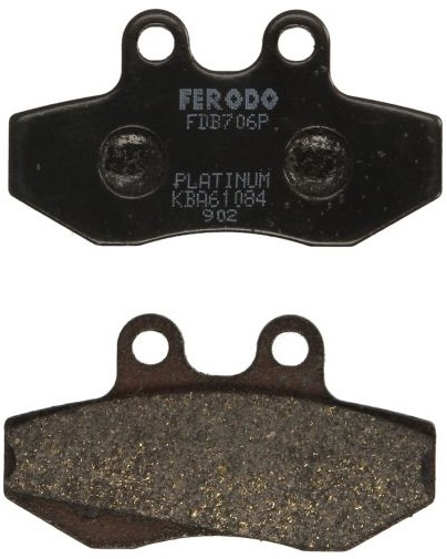 Set Placute Frana Moto Spate Ferodo Elefant 750 T. Bifaro 1990→ FDB706P