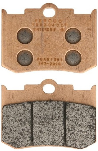 Set Placute Frana Moto Spate Ferodo FDB2040ST