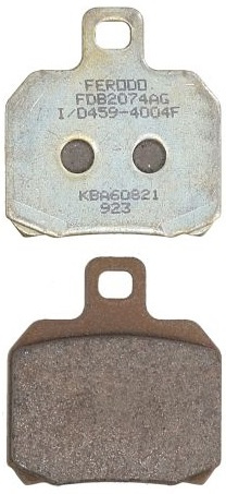 Set Placute Frana Moto Spate Ferodo FDB2074AG