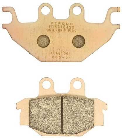 Set Placute Frana Moto Spate Ferodo FDB2184SG