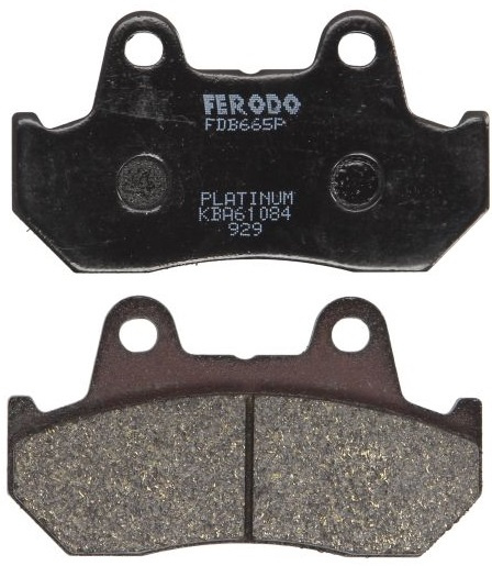 Set Placute Frana Moto Spate Ferodo FDB665P