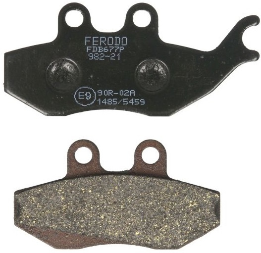 Set Placute Frana Moto Spate Ferodo FDB677P