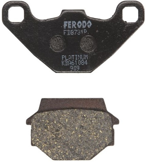 Set Placute Frana Moto Spate Ferodo FDB731P