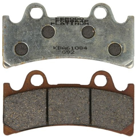 Set Placute Frana Moto Spate Ferodo FDB864P