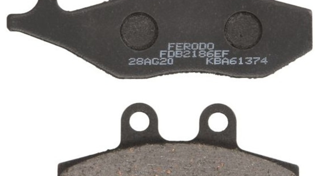 Set Placute Frana Moto Spate Ferodo Gilera Nexus; Piaggio/Vespa Beverly, Carnaby, MP3 125/250/300 2004-2015 FDB2186EF