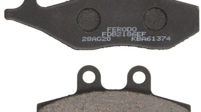 Set Placute Frana Moto Spate Ferodo Gilera Nexus; Piaggio/Vespa Beverly, Carnaby, MP3 125/250/300 2004-2015 FDB2186EF