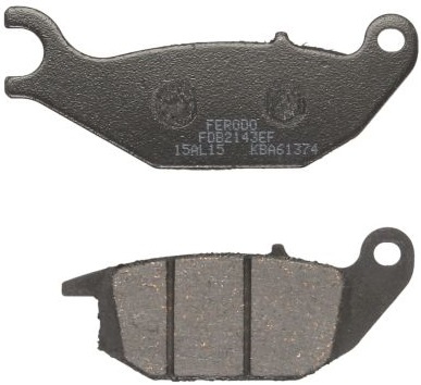 Set Placute Frana Moto Spate Ferodo Honda CBR, XL 125 2001-2012 FDB2143EF