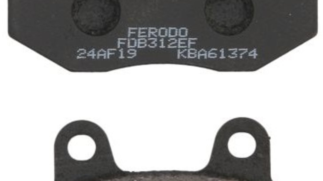 Set Placute Frana Moto Spate Ferodo Honda CH, MBX Hyosung GT, GV, Karion, XRX; Kymco Pulsar 50-650 1985-2015 FDB312EF