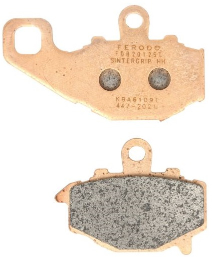 Set Placute Frana Moto Spate Ferodo Kawasaki GPZ T. 1100 1995→ FDB2012ST