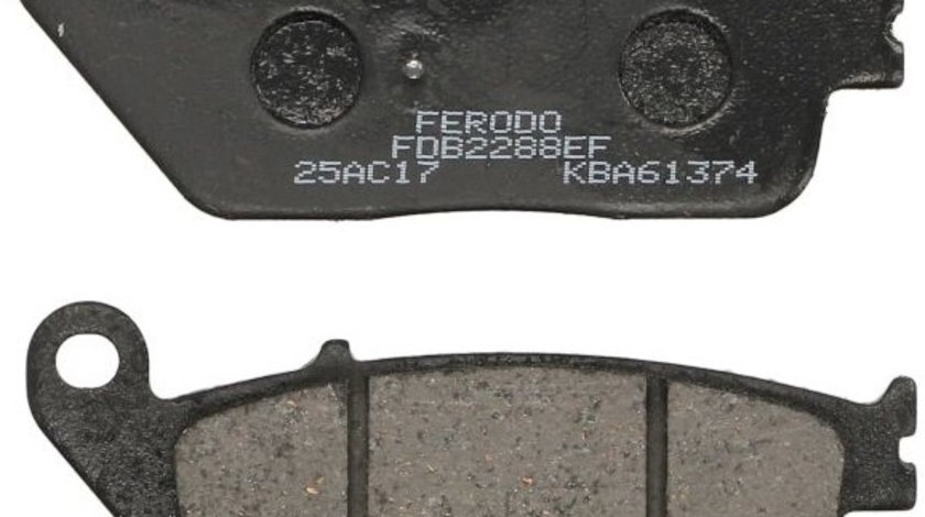 Set Placute Frana Moto Spate Ferodo Kymco Xciting 399 01.14- FDB2288EF