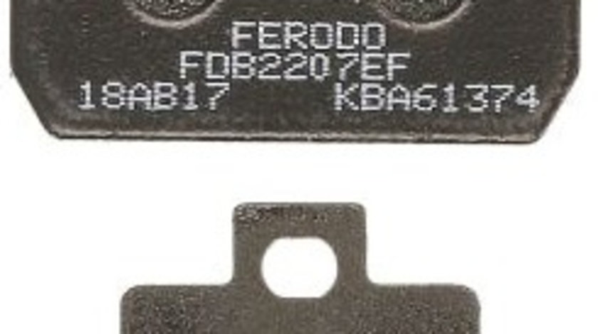 Set Placute Frana Moto Spate Ferodo Piaggio/Vespa MP3, X8, X9 125/250/400 2005-2009 FDB2207EF