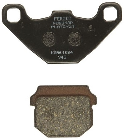Set Placute Frana Moto Spate Ferodo Suzuki GV 1400 T 1985→ FDB313P