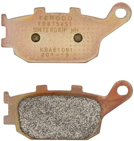 Set Placute Frana Moto Spate Ferodo Suzuki XF 650 T. Freewind 1997→ FDB754ST