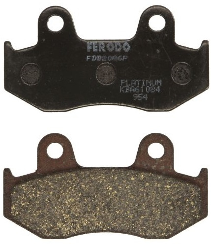 Set Placute Frana Moto Spate Ferodo Suzuki Burgman 400 T. 1998→ FDB2086P
