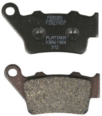 Set Placute Frana Moto Spate Ferodo Yamaha T. TT-R 600 R 2000→ FDB2005P