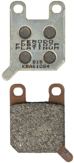 Set Placute Frana Moto Spate Ferodo Yamaha TY 250 T. 1993-1995 FDB2107P