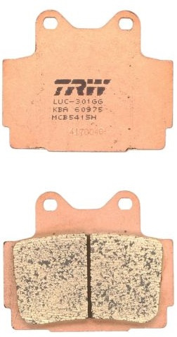 Set Placute Frana Moto Spate Trw MCB541SH