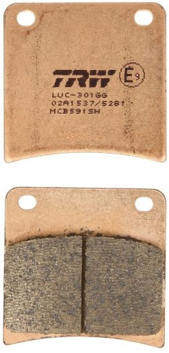 Set Placute Frana Moto Spate Trw MCB591SH