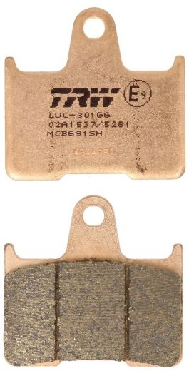 Set Placute Frana Moto Spate Trw MCB691SH