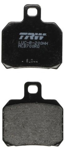 Set Placute Frana Moto Spate Trw MCB700RQ