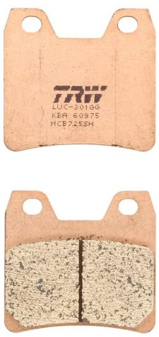 Set Placute Frana Moto Spate Trw MCB725SH