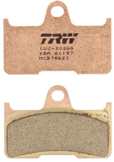 Set Placute Frana Moto Spate Trw MCB756SI