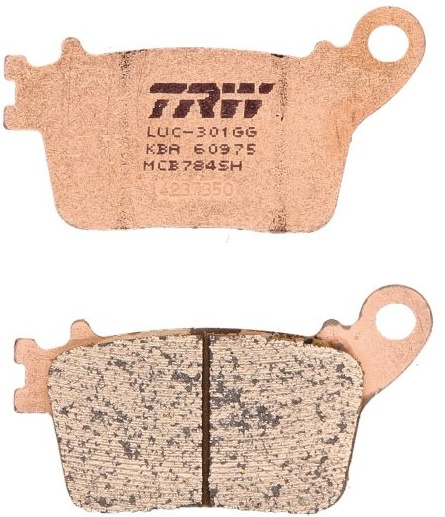 Set Placute Frana Moto Spate Trw MCB784SH