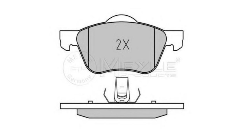 Set placute frana Nissan PRIMERA Break (WP11) 1996-2001 #2 0252316017