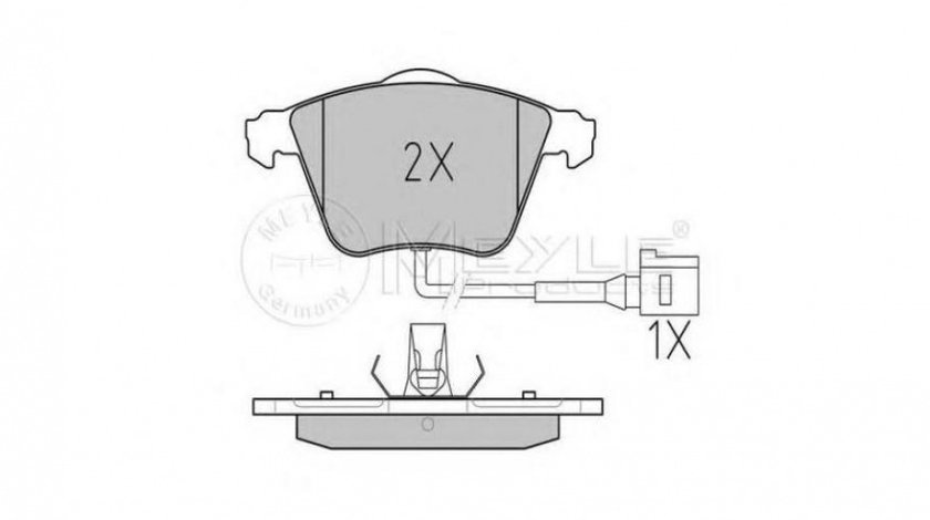 Set placute frana Opel VECTRA C GTS 2002-2016 #2 0252380120W