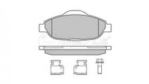 Set placute frana Peugeot 308 CC 2009-2016 #2 0252...